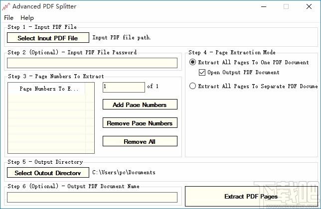 Advanced PDF Splitter下载,PDF拆分软件,PDF拆分