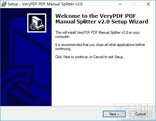 VeryPDF PDF Manual Splitter下载,PDF软件,pdf分割,文件分割